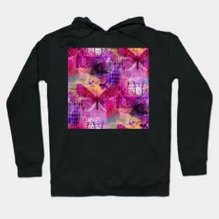 Butterflies Dream In Pink Hoodie